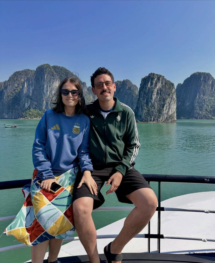 La luna de miel de Manu Jove y Agustina López