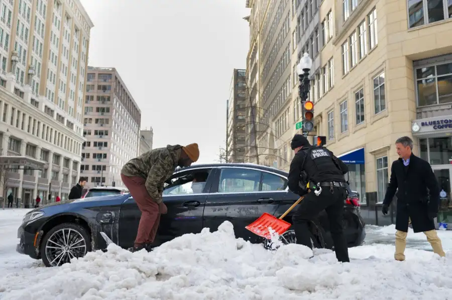 Supertormenta invernal en Estados Unidos