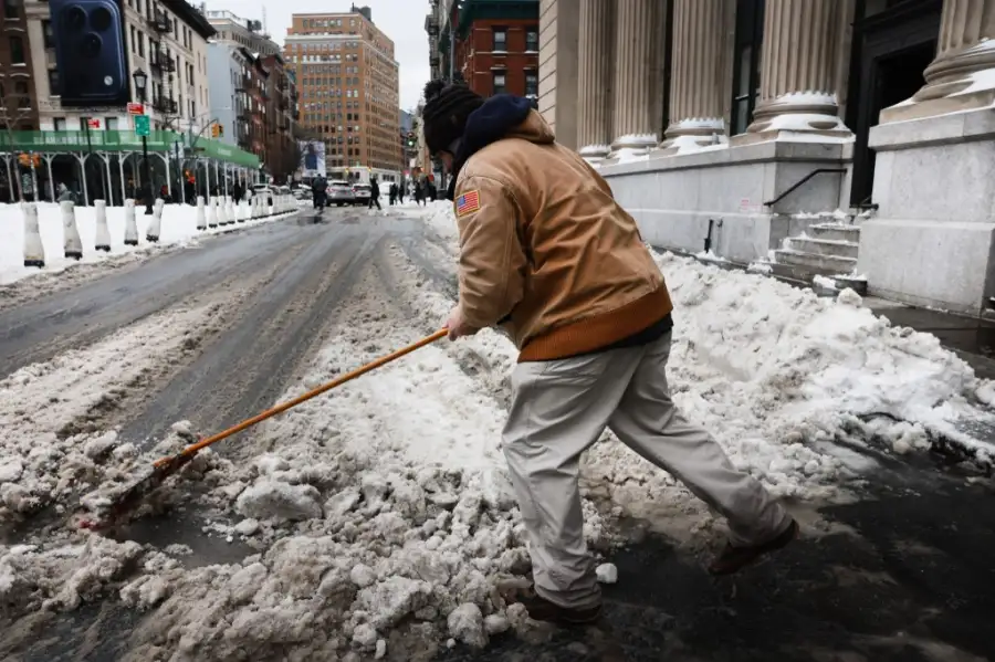 Supertormenta invernal en Estados Unidos