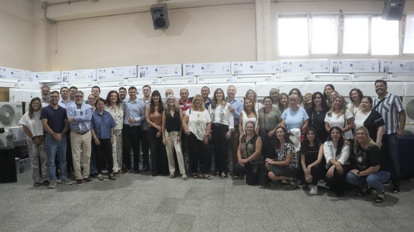 VILLA MARÍA ES LA PRIMERA CIUDAD CON EL 100% DE AULAS CLIMATIZADAS