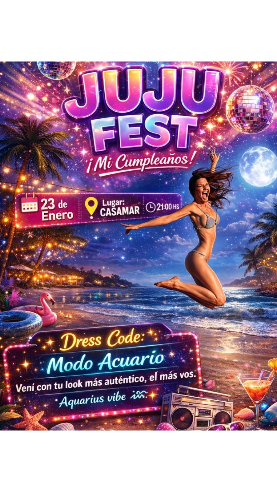 Así fue el cumpleaños de Sofía Jujuy