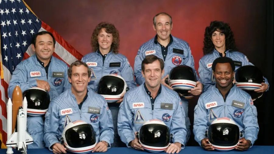 La explosión del transbordador espacial Challenger