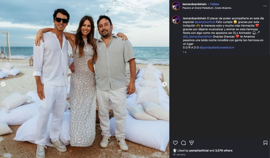 Pampita, Leonardo Ardohain