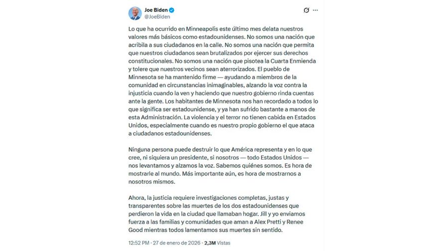 X Joe Biden 27012026