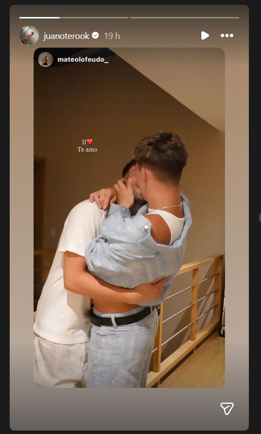 Juan Otero y su novio Mateo