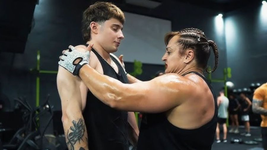 Juanita Tinelli y Tomás Mazza