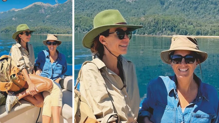 Juliana Awada en la Patagonia