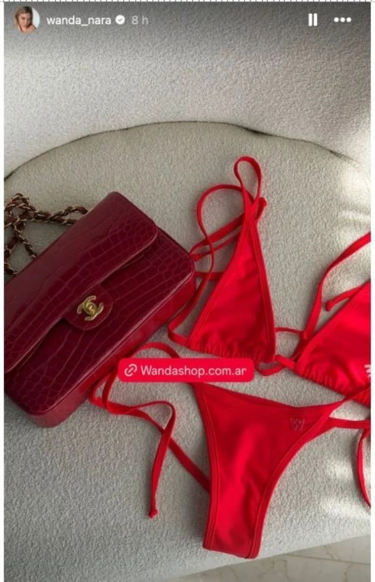 La bikini que vende Wanda Nara