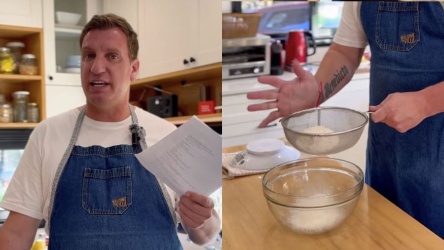 Maxi López y la cocina