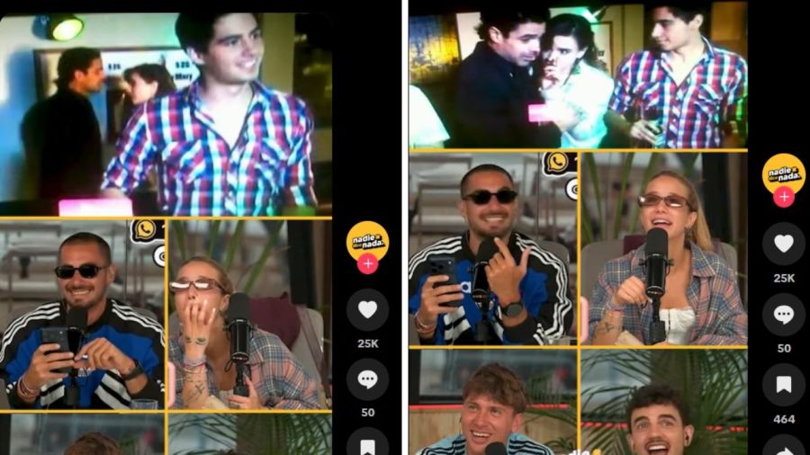 Nico Occhiato mostró una foto junto a Luciano Castro y Celeste Cid