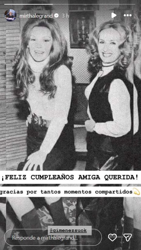 Homenaje de Mirtha Legrand a Susana Giménez