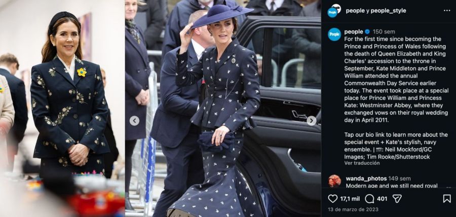 Kate Middleton, Mary de Dinamarca, Charlene de Mónaco