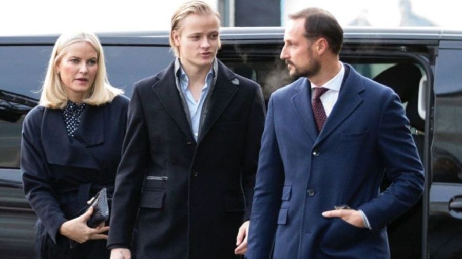 Mette-Marit, Marius Borg y el príncipe Haakon