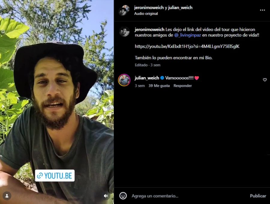 Redes sociales de Momo Weich