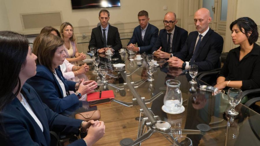 Bullrich recibió a los familiares de Jeremías Monzón 30012026