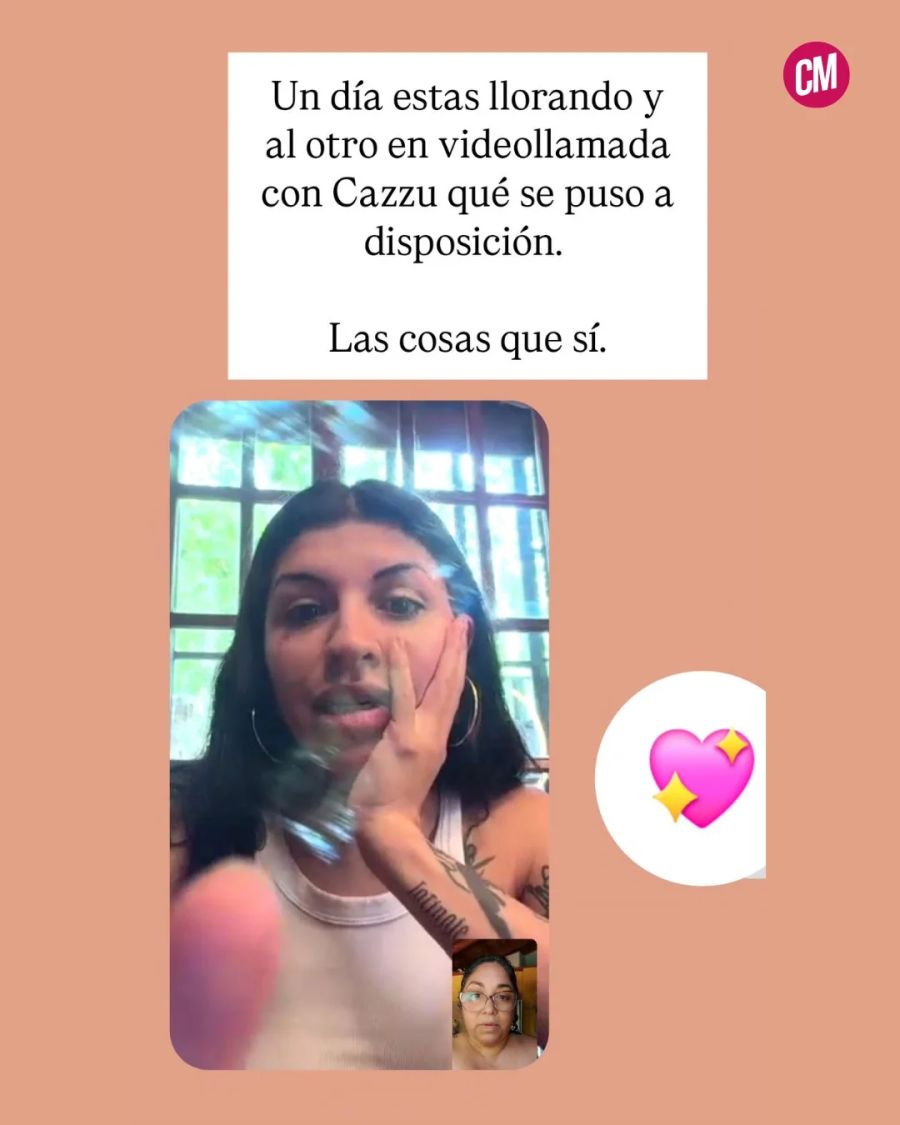 La ayuda de Cazzu con los incendios en la Patagonia