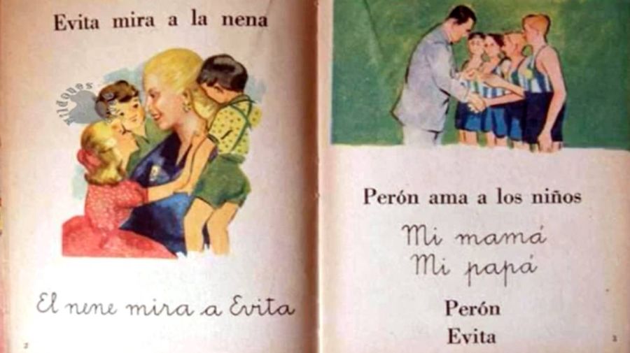 Libro de primaria que enseñaba el peronismo 30012026