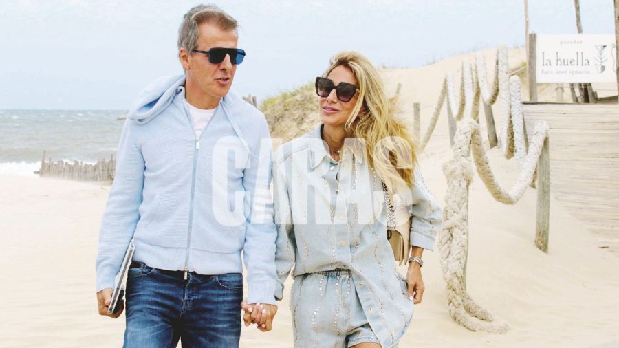 Martín Redrado y Lulú Sanguinetti