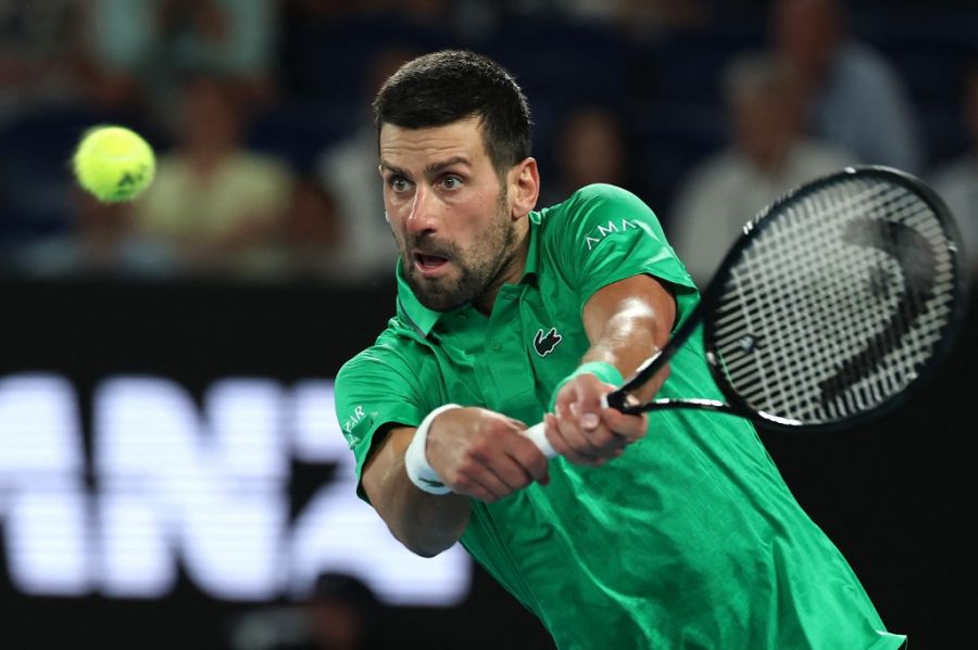 Novak Djokovic en el Abierto de Australia 2026