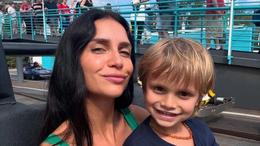 Zaira Nara y sus hijos