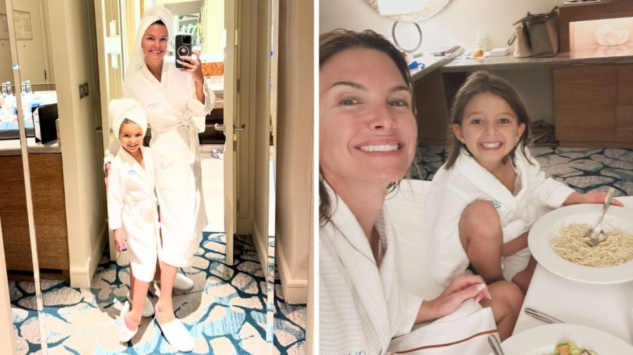 Las vacaciones de Sofía Zámolo y California