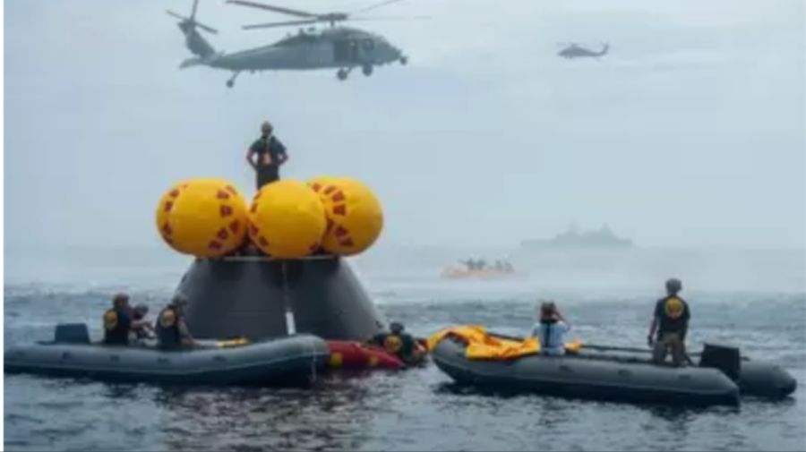 El amerizaje: así será la compleja operación de rescate de la misión Artemis II en el Océano Pacífico