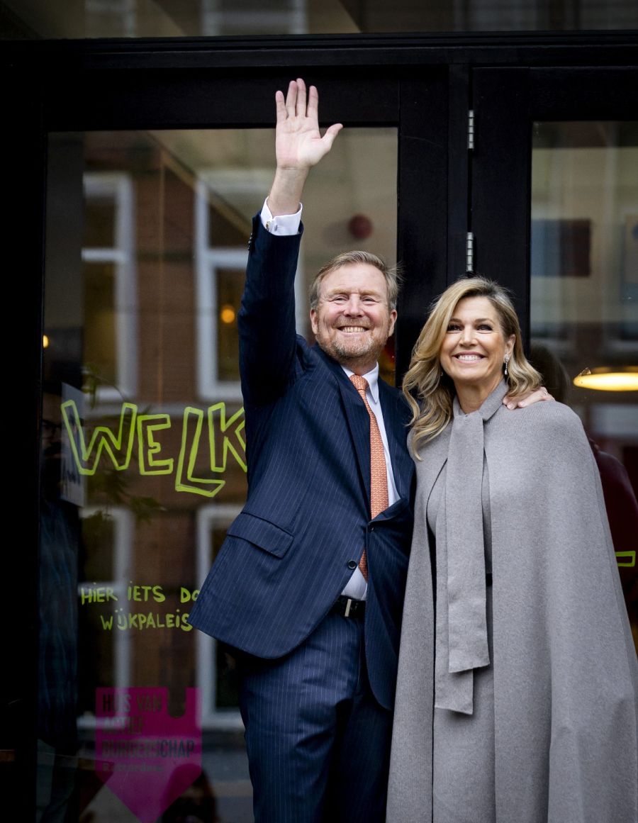 Máxima Zorreguieta y el rey Guillermo / Créditos: AFP