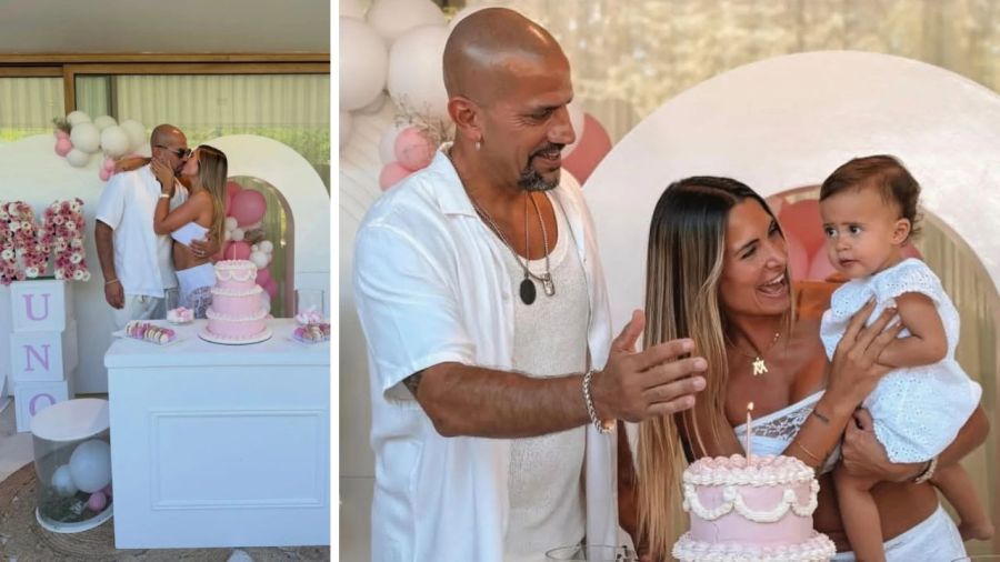 Así fue el cumpleaños de Mila, la hija de Juan Sebastián verón