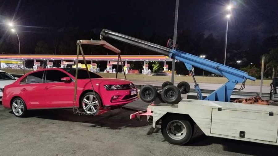 Autos secuestrados por picadas en la General Paz 03022026