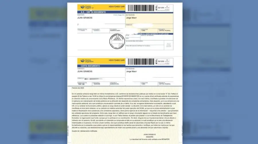 Denuncia de Grabois a Jorge Macri 03020226