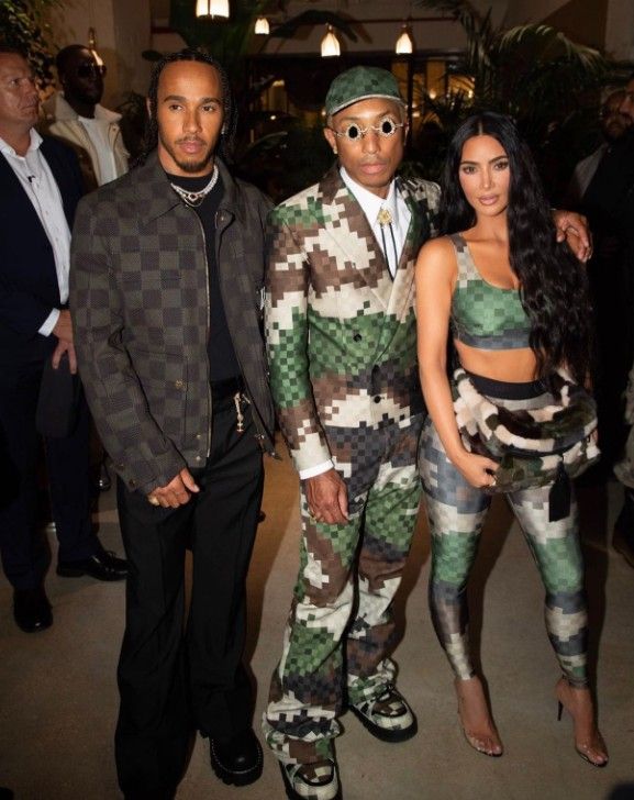 Kim Kardashian y Lewis Hamilton