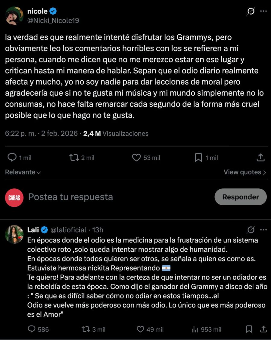 Nicki Nicole, Billie Eilish