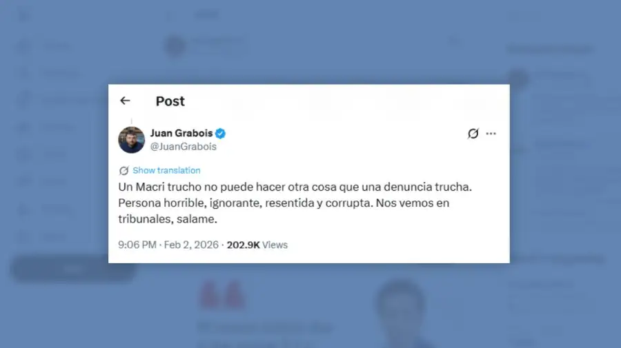 Posteo Juan Grabois 03022026