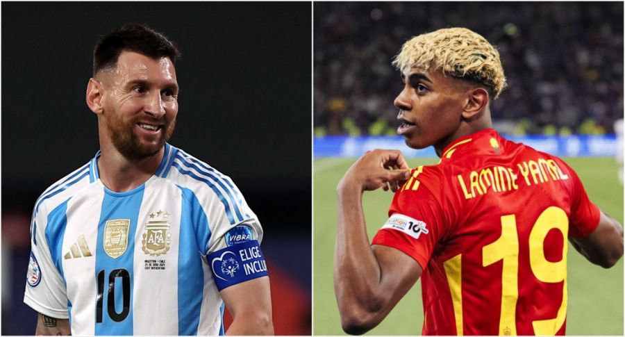 lIONEL MESSI VS LAMINE YAMAL