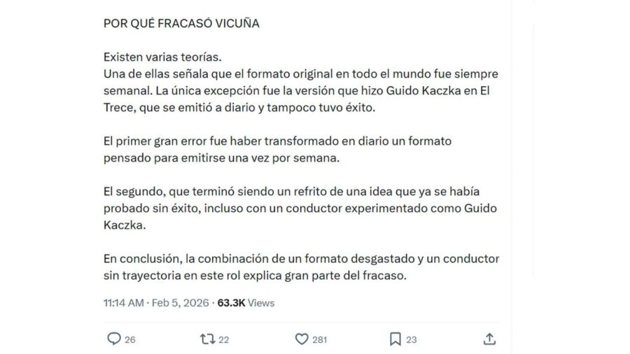 Ángel de Brito sobre Benjamín Vicuña