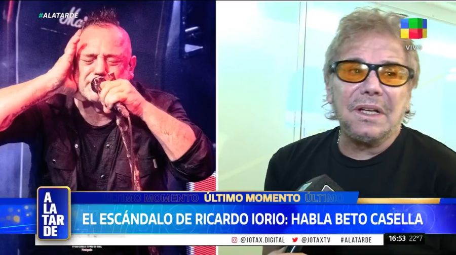 Ricardo Iorio y Beto Casella