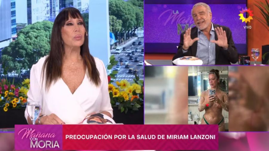 Miriam Lanzoni en La Mañana con Moria