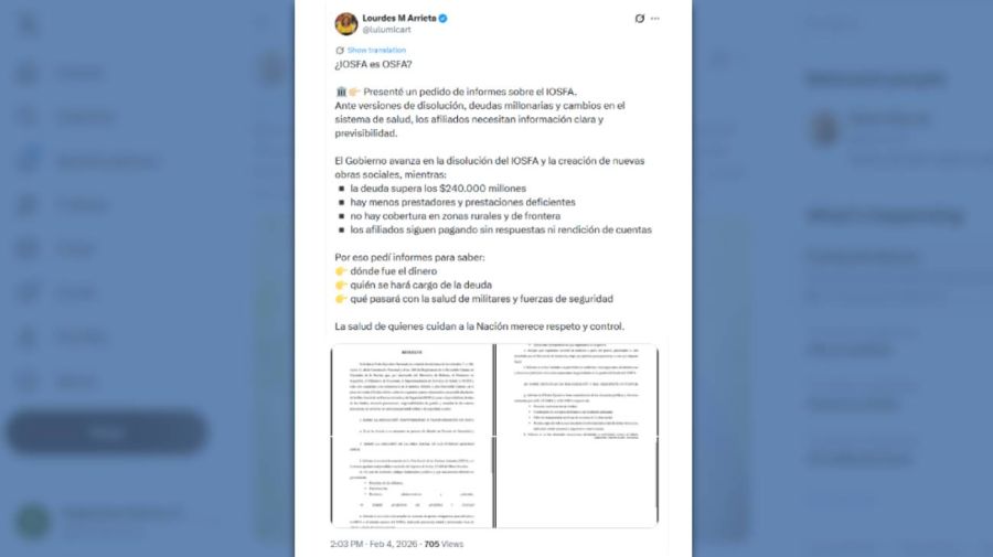 Posteo Lourdes M Arrieta 06022026