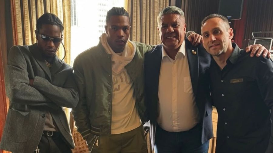 Chiqui Tapia Y Travis Scott