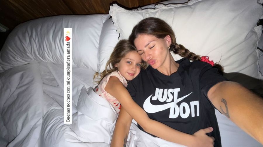 La China Suárez y Magnolia Vicuña