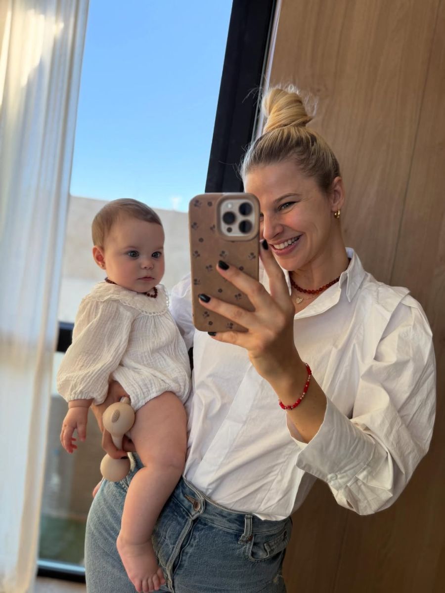 Marina Señuk y su hija Malaika