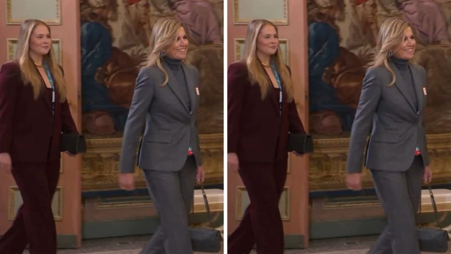 Máxima Zorreguieta y la princesa Amalia