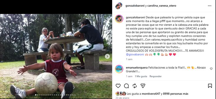 Posteo familiar Baroni