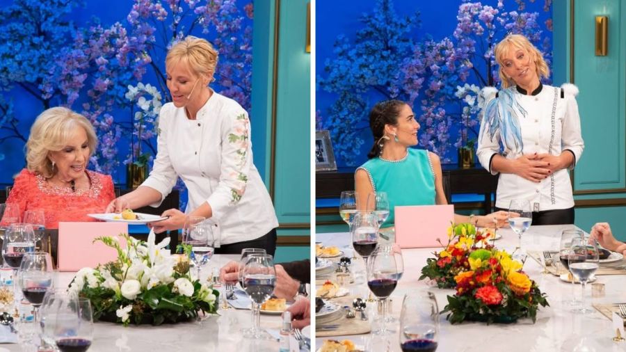 Jimena Monteverde con Mirtha Legrand 