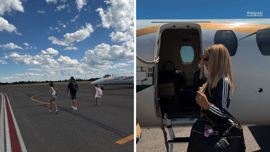 La lujosa escapada de Wanda Nara a San Luis