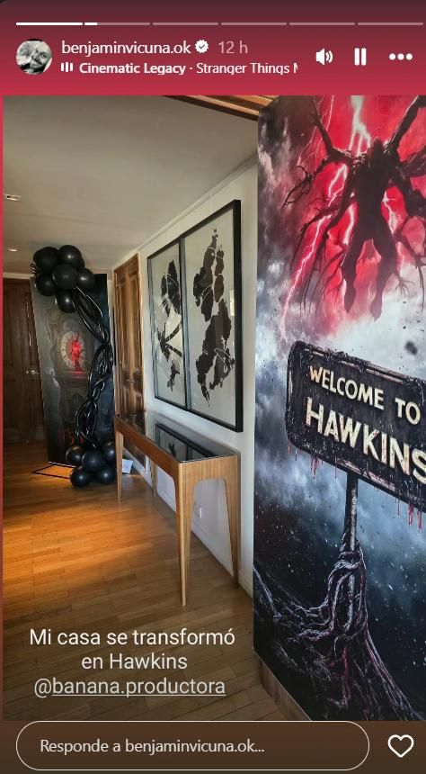 Benjamín Vicuña también festejo el cumpleaños de Magnolia: así fue la mega celebración en su casa 