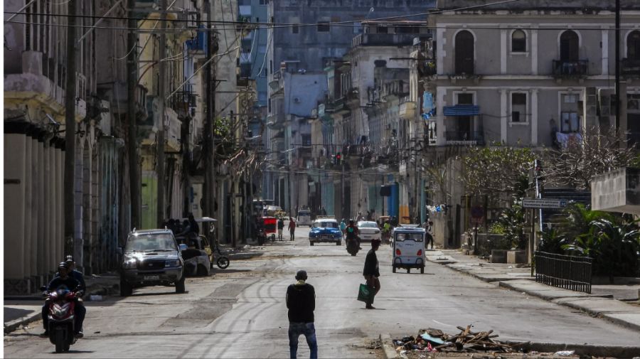 Calles vacías en Cuba por la crisis de combustible 20260208