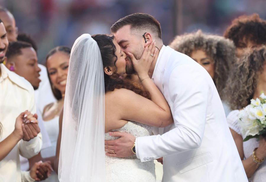 Casamiento real en el show de medio tiempo de Bad Bunny en el Super Bowl