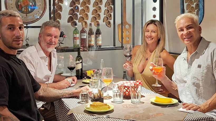 Reencuentro de Miguel Pardo y Flavio Mendoza