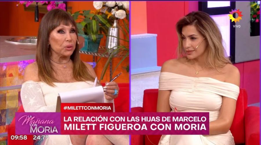 Moria Casán y Milett Figueroa